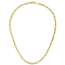 14K Yellow Gold Bold Paperclip Chain (4.2 mm)-1