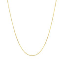 14k Yellow Gold Round Snake Chain 0.7mm-2