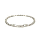 2.9mm 14k White Gold Heart Anklet-3