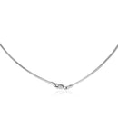 14k White Gold Classic Omega Style Chain (2 mm)-3