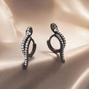 S925 Sterling Silver Pavé Setting CZ Earrings for Women-2