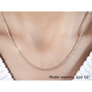 10k Yellow Gold Sparkle Chain 1.50 mm)-4