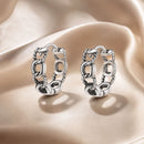 925 Sterling Silver Oxidized Earrings for Women-1
