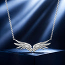 925 Sterling Silver Plated 40+5cm White Gold Necklace for Women-1
