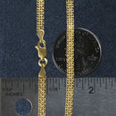 14k Yellow Gold Bismark Bracelet (3.50 mm)-5