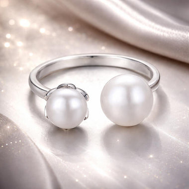 925 Sterling Silver Adjustable Rings for Women - 0