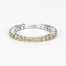 0.81 Carat Genuine Citrine .925 Sterling Silver Ring-2