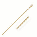 14k Yellow Gold Franco Chain 1.8mm-4