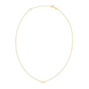 14K Yellow Gold Aquarius Necklace-2