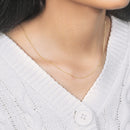 14k Yellow Gold Round Wheat Chain (0.60 mm)-2