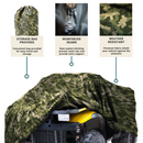 ATV Cover XXL Camouflage 100"L x 47"/36"W x 48"H-3