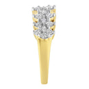 10K Yellow Gold Round Diamond Ring (1 cttw, J-K Color, I1-I2 Clarity)-11