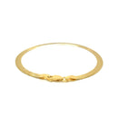4.0mm 14k Yellow Gold Super Flex Herringbone Bracelet-3