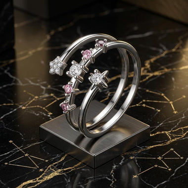 925 Sterling Silver CZ Pavé Ring