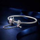 925 Sterling Silver Bracelet 17cm for Women-1