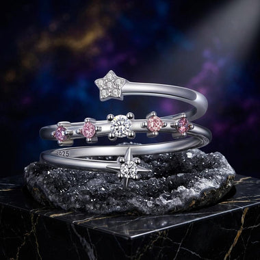 925 Sterling Silver CZ Pavé Ring - 0