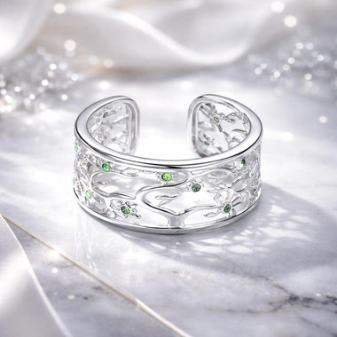 S925 Sterling Silver Pavé Setting CZ Ring