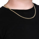 10k Yellow Gold Semi Solid Miami Cuban Chain (4.50 mm)-4