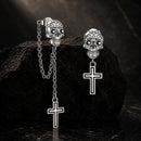 S925 Sterling Silver Oxidized Earrings for Women-1