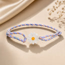 925 Sterling Silver Plated Platinum Deep Seashell Bracelet 24cm Adjustable for Women-1