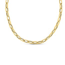 14k Yellow Gold French Cable Link Necklace (6mm)-1