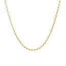 14k Yellow Gold Rolo Chain 1.9mm-2