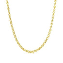 2.3mm 10k Yellow Gold Rolo Chain-2