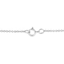.925 Sterling Silver Prong-Set Diamond Accent Heart Emblemed 18" Pendant Necklace (I-J Color, I1-I2 Clarity)-4