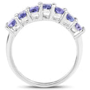1.75 Carat Genuine Tanzanite .925 Sterling Silver Ring-2