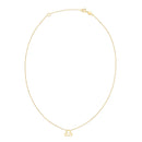 14K Yellow Gold Libra Necklace-2