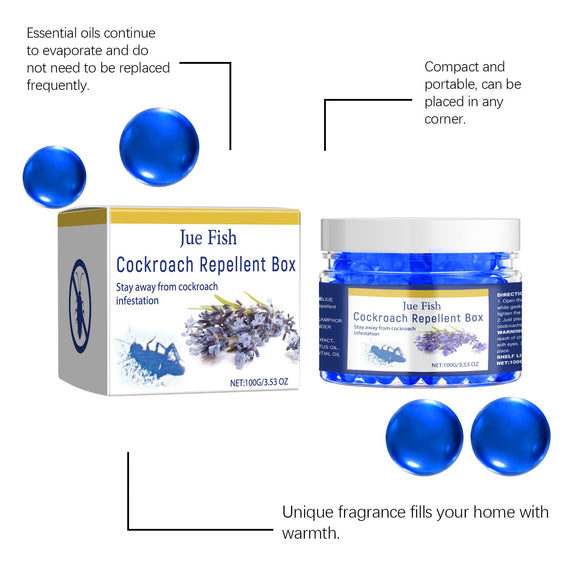 Cockroach Repellent Box Decoy Gel Plant Extract