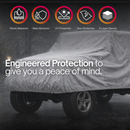 Jeep Cover fits 2007-2022 Jeep Wrangler | 2 Doors in Grey-5