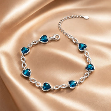 925 Sterling Silver Adjustable Bracelet for Women - 0