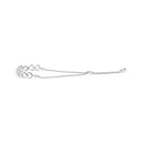 .925 Sterling Silver 1/10 Cttw Diamond Heart Link Bolo Bracelet (I-J Color, I2-I3 Clarity)-2