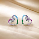 925 Sterling Silver Earrings for Women with CZ-1