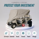 6 Passenger Golf Cart Storage Cover Taupe-3