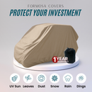 8 Passenger Golf Cart Storage Cover Taupe-3