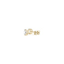 1/2 cttw Lab Grown Round Diamond Stud Earrings 14k Yellow Gold (G/VS2)-4