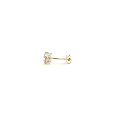 1/2 cttw Lab Grown Round Diamond Stud Earrings 14k Yellow Gold (G/VS2) - 0