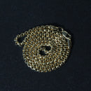 2.4mm 14k Yellow Gold Round Box Chain-6