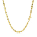2.9mm 14k Yellow Gold Heart Chain-3