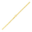 14K Yellow Gold Paperclip Bracelet (2.5mm)-2