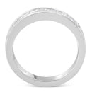 Women's 18K White Gold Princess Cut Diamond Band Ring (1 Cttw, G-H Color, SI1-SI2 Clarity) - Size 6-2