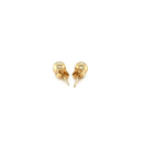 14k Yellow Gold Round Stud Earrings (5.0 mm)-3