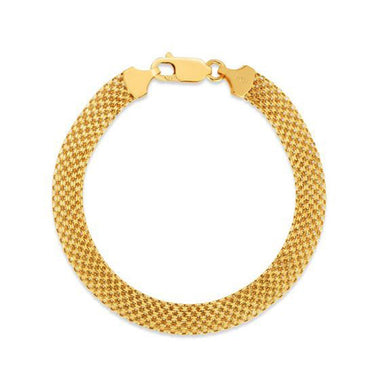14k Yellow Gold Bismark Bracelet (7.00 mm) - 0