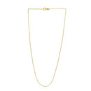 Adjustable Cable Chain in 14k Yellow Gold (0.97 mm)-2