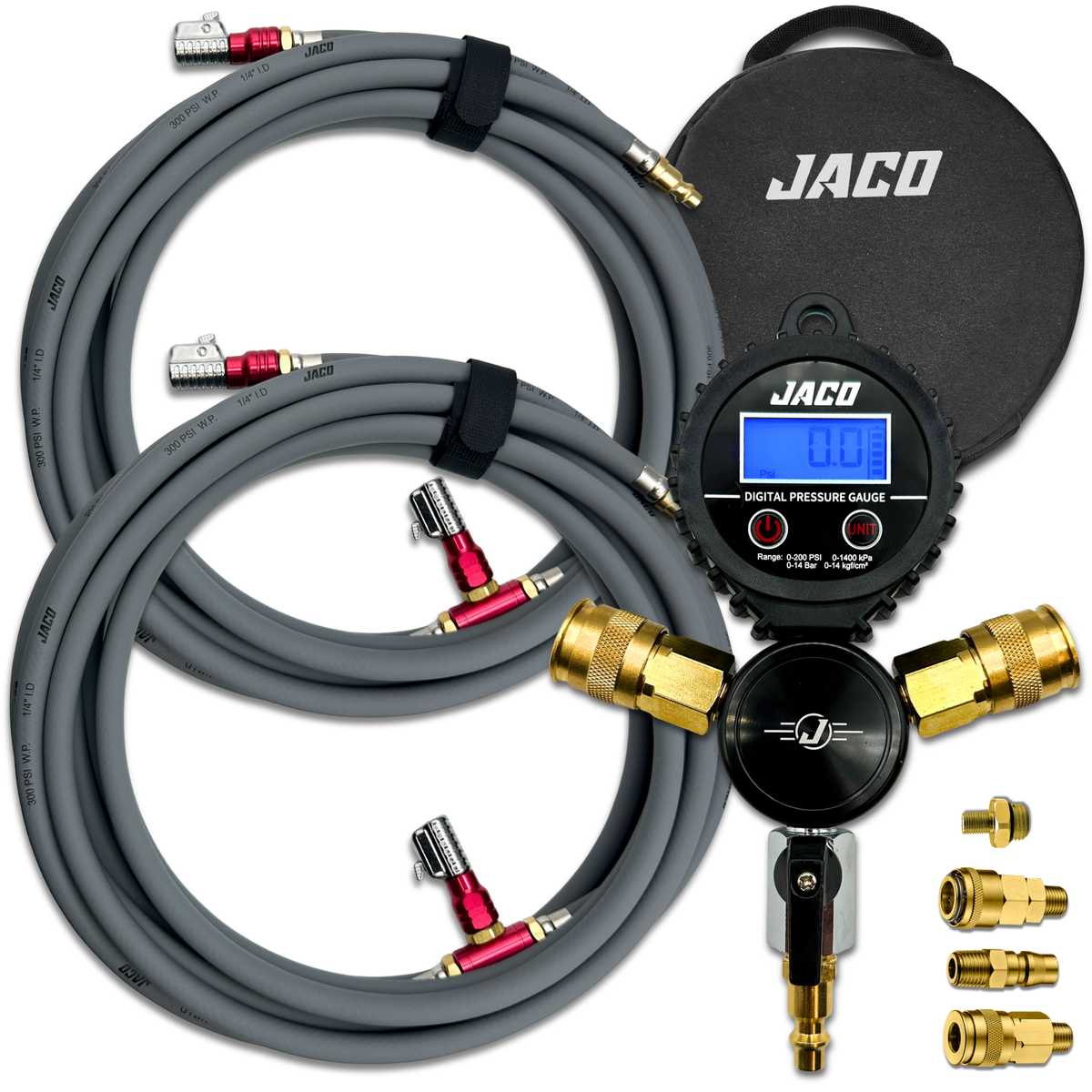 JACO Rapid 4-Tire Inflation/Deflation System with Lightning™ Air Chuck ...