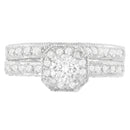 14K White Gold 1 ct. TDW Round Cut Diamond Ring (G-H, I1-I2)-7