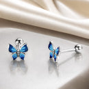 S925 Sterling Silver Enamel Oxidized Earrings for Women-2