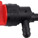 10-Pack 494769 90 Degree 1/4 Inline Fuel Shut Off Valve for Briggs & Stratton 698181 494539 697944 Tecumseh 35857 Mower Generator Pressure Washer-6